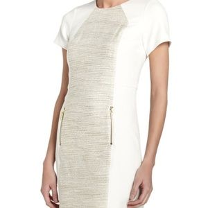 Michael Kors Mixed-Media Dress Size 10